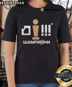 Official KK Partizan Crno Beli ABA champions 2024-25 ladies tee featuring team logo and stylish design.