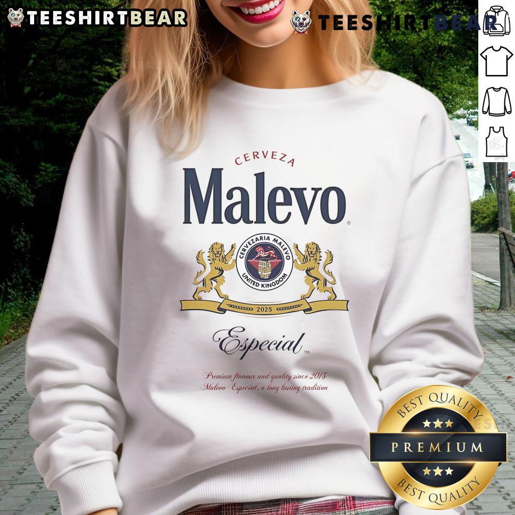 Official Malevolence Modelo Malevo sweatshirt for the United Kingdom 2025, featuring a stylish design and premium fabric.