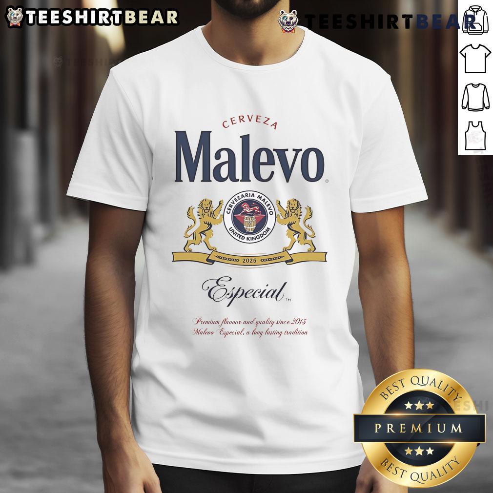 Alt Text: Official Malevolence Modelo Malevo UK 2025 T-Shirt featuring bold graphics and premium fabric design.
