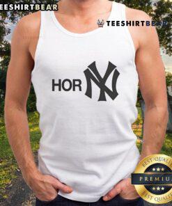 Official New York Yankees Horny Tank Top featuring team logo, perfect for fans showing off their team spirit.