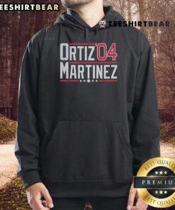 Official Ortiz Martinez 04 Hoodie featuring bold graphics and a comfortable fit, perfect for fans and casual wear.