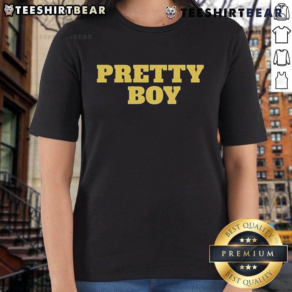 Official Pretty Boy Ladies Tee in vibrant colors, showcasing stylish design and comfortable fit for casual wear.