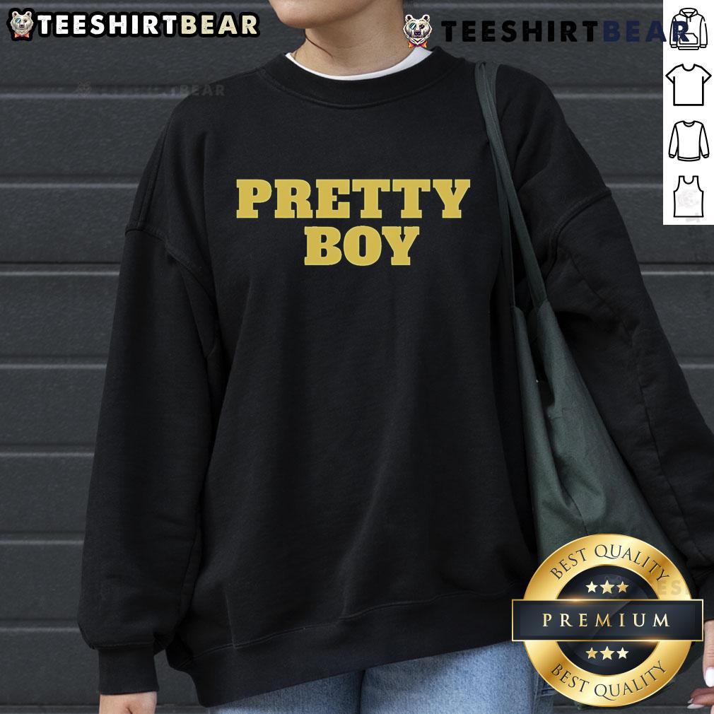 Official Pretty Boy Sweatshirt in stylish design, perfect for casual wear and trendy outfits.