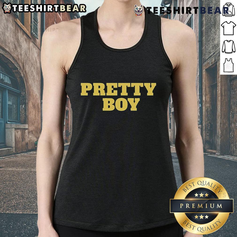 Official Pretty Boy Tank Top featuring stylish design and comfortable fit, perfect for casual summer outfits.