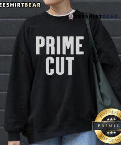 Official Prime Cut Sweatshirt in navy blue with logo, perfect for casual wear and stylish comfort.