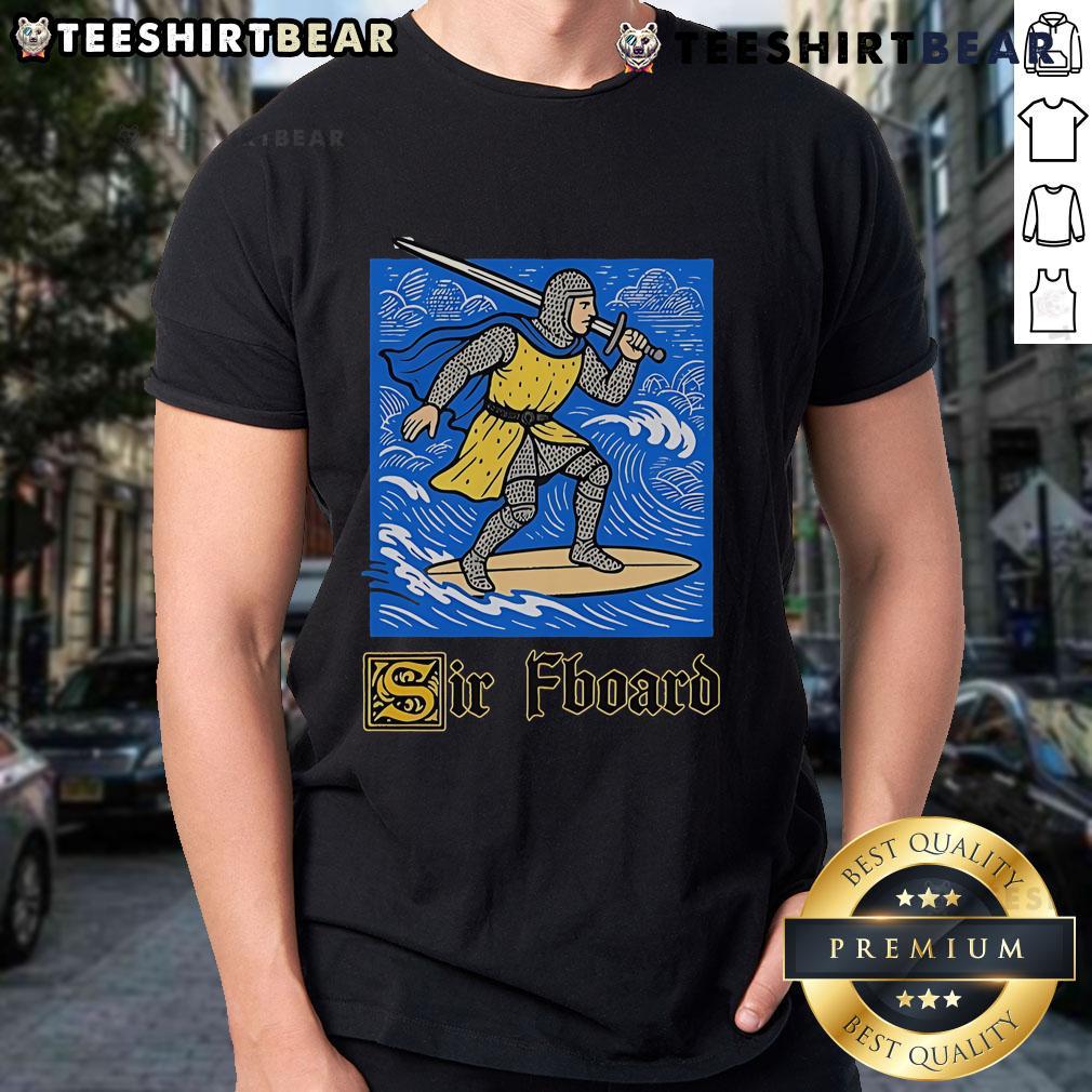Official Sir Fboard T-Shirt featuring a bold logo design on a stylish, comfortable fit for casual wear.