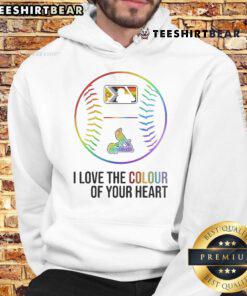 Official St. Louis Cardinals Pride Month 2025 hoodie featuring vibrant heart design, celebrating love and inclusivity.