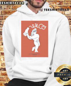 Official Wilco June 16-17, 2025 concert poster hoodie from Rivierenhof, Antwerp, BE, featuring vibrant design.