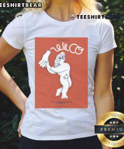 Official Wilco concert poster for June 16-17, 2025, at Rivierenhof, Antwerp, BE, featuring Ladies Tee design.