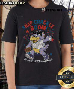 Original Colorado Rockies Snap Crackle Boom Power of Champions Independence Day Ladies Tee for festive celebrations.