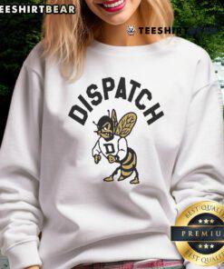 Alt Text: Original Dispatch Yellow Jacket Bee Sweatshirt featuring a vibrant design and cozy fit, perfect for casual wear.