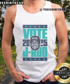 Premium Julio Rodriguez 2025 Vote Tank Top featuring bold graphics for fans of baseball and stylish apparel.