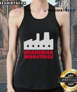 Premium Kramerica Industries Vandelay Latex Division tank top featuring a stylish design and comfortable fit for casual wear.