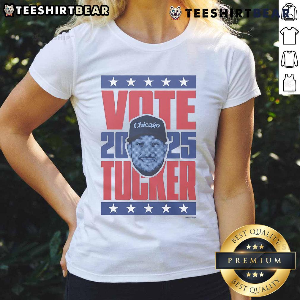 Premium Kyle Tucker 2025 Vote Heavyweight Ladies Tee showcasing a stylish design for fans of Kyle Tucker and voting.
