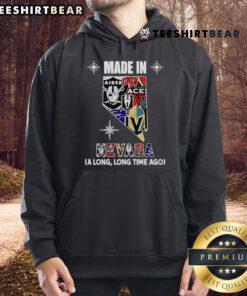 Premium Made in Nevada hoodie featuring a vintage design inspired by 'A Long, Long Time Ago' theme.