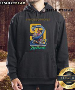 Premium San Diego Padres Zootopia 2 Hoodie featuring vibrant graphics, perfect for fans and cozy wear.