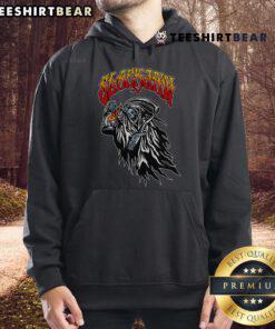 Premium Slackjaw Reaper Hoodie featuring a striking reaper graphic, perfect for casual wear and street style enthusiasts.