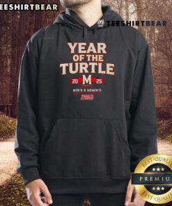 Alt Text: Premium Year of the Turtle Maryland Terrapins basketball championship hoodie for men and women, 2025 edition.