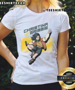 Pretty Christina Grimmie Street Ladies Tee featuring vibrant design and stylish fit, perfect for fans of Christina Grimmie.