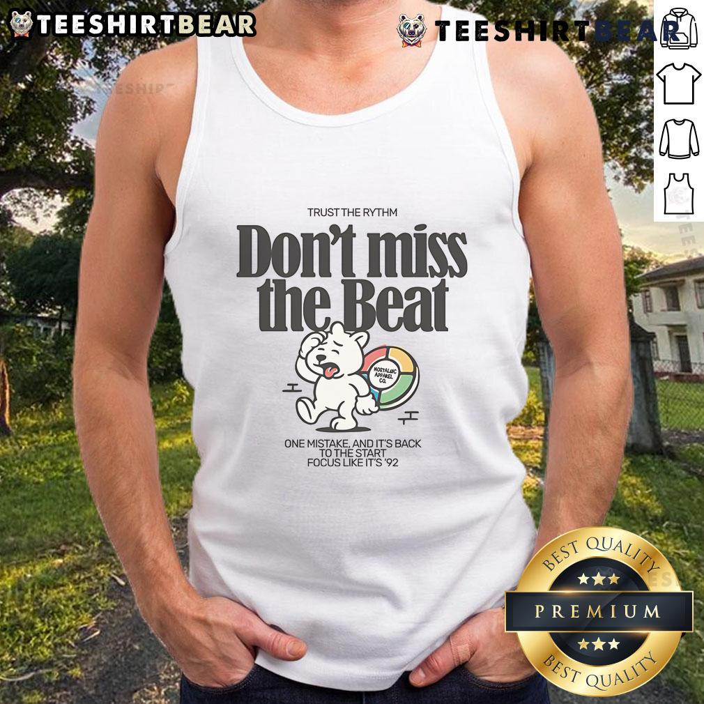 Pretty Don't Miss The Beat Trust The Rhythm Tank Top in vibrant colors, perfect for stylish workouts and casual wear.