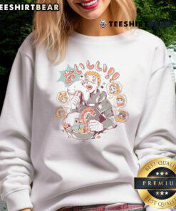 Cozy sweatshirt featuring 'Delicious in Dungeon' design, perfect for role-playing gourmands and anime fans.