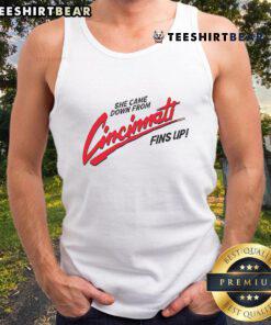 Pretty She Came Down From Cincinnati tank top featuring a stylish design, perfect for casual summer outfits.