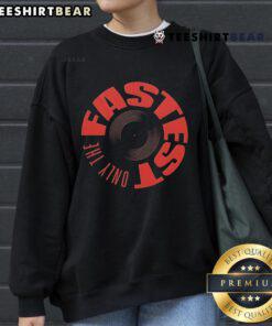 Top Grand Slam Track Only The Fastest sweatshirt featuring a sleek design, perfect for athletes and fitness enthusiasts.