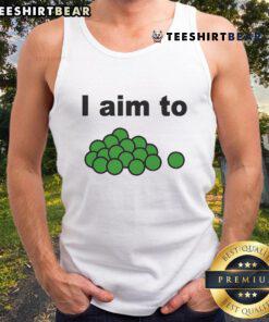 Stylish Top I Aim To Peas tank top featuring a playful graphic design, perfect for casual summer outfits.