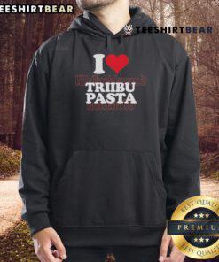 Stylish Top I Love Triibupasta Hoodie in vibrant colors, perfect for pasta lovers and casual wear.