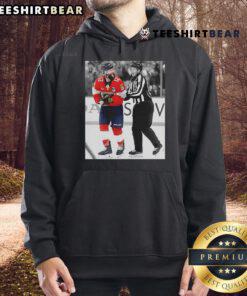 Alt Text: Top Jonah Gadjovich Florida Panthers NHL Hockey The Fighter Hoodie featuring team colors and logo, perfect for fans.