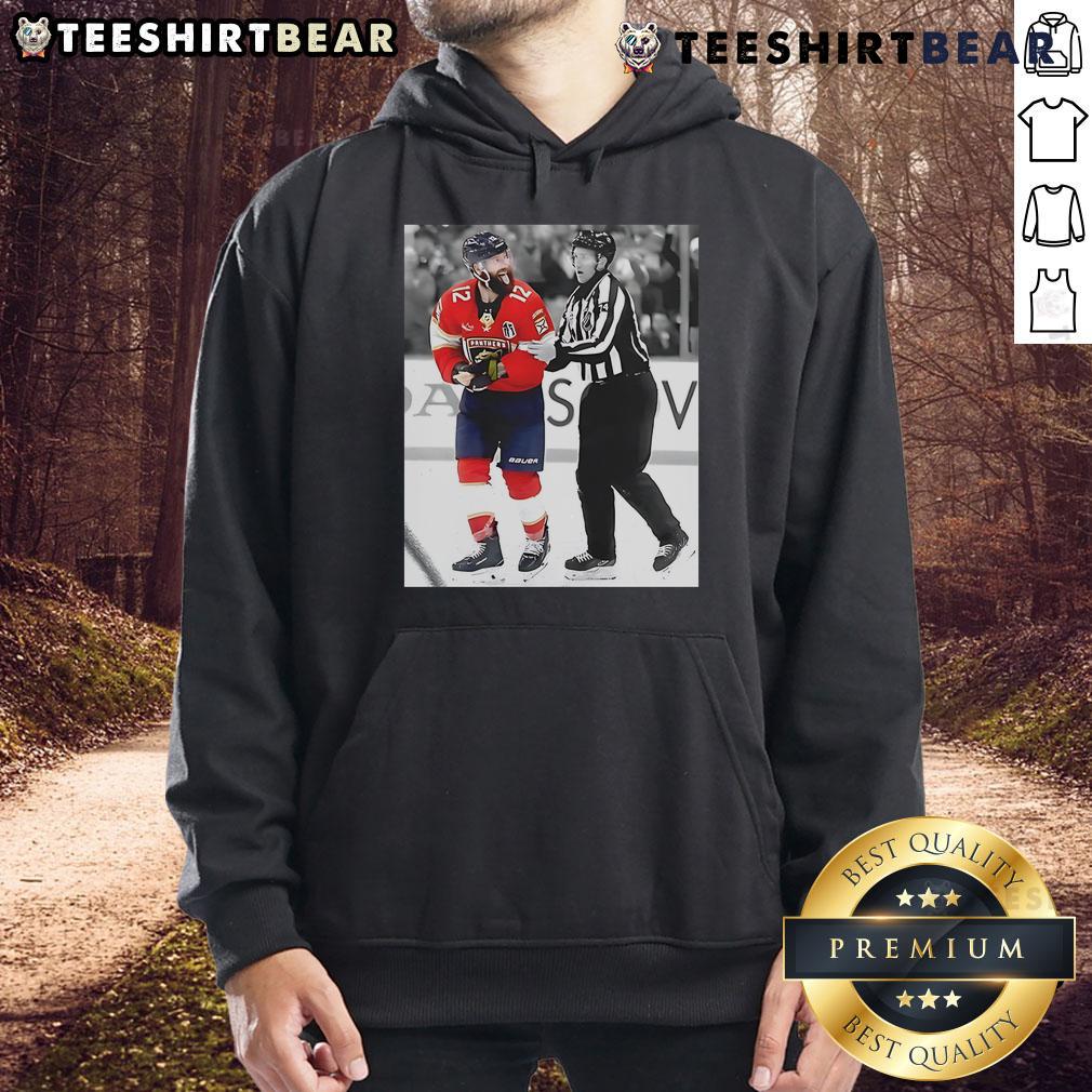 Alt Text: Top Jonah Gadjovich Florida Panthers NHL Hockey The Fighter Hoodie featuring team colors and logo, perfect for fans.