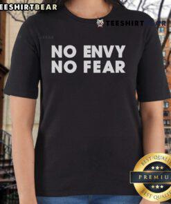Alt Text: Top Joshua Radin No Envy No Fear Ladies Tee in stylish design, perfect for casual wear and music fans.