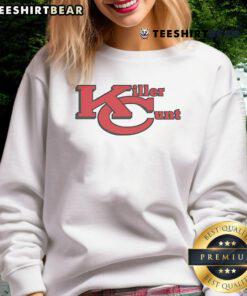 Top Kansas City Chiefs Bears Killer Cunt Sweatshirt featuring bold graphics and a comfy design for fans.