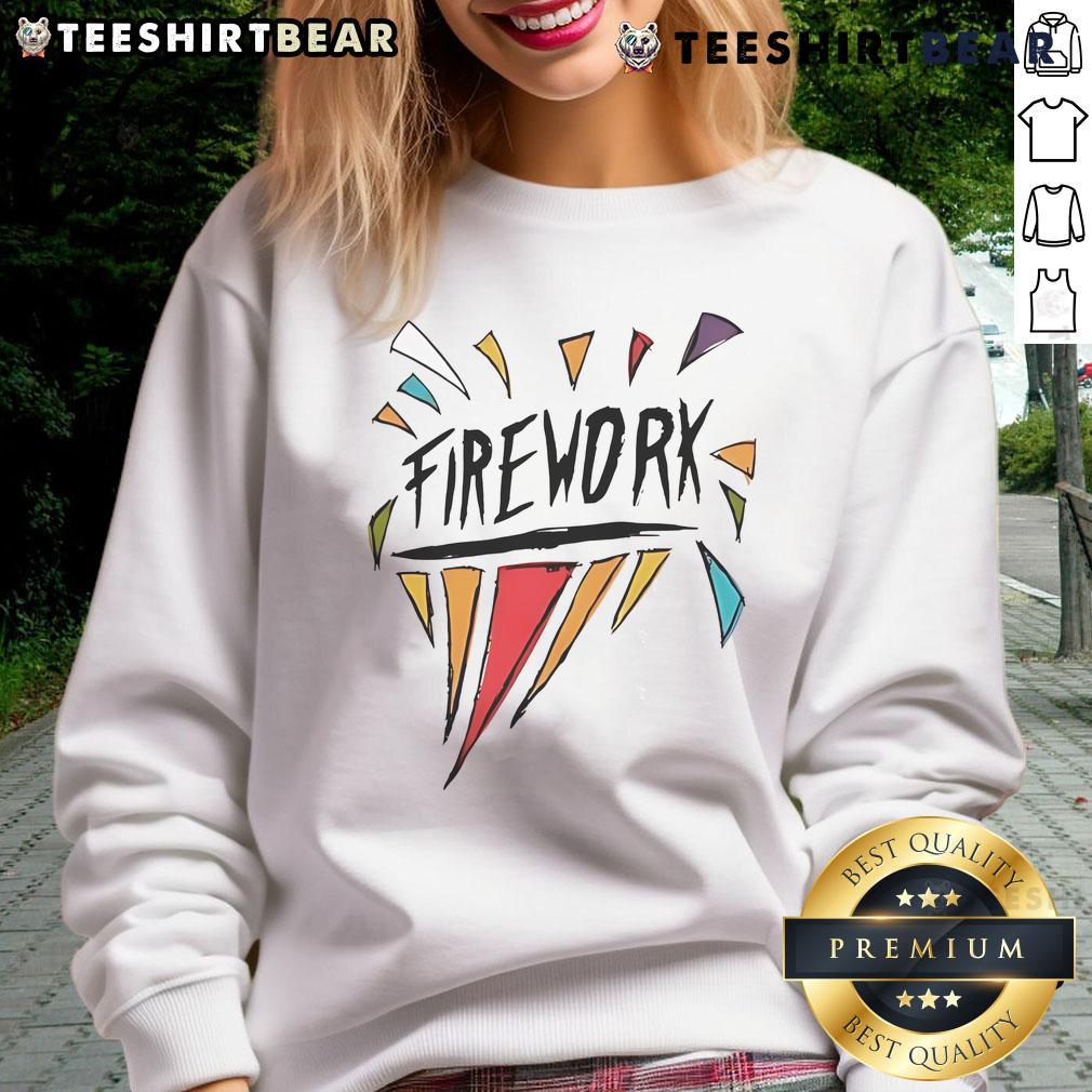 Top Katy Perry The Lifetimes Tour Firework sweatshirt featuring vibrant colors and iconic design, perfect for fans.