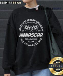 Top NASCAR Field and Stream Charlotte Coca-Cola 600 sweatshirt featuring vibrant graphics for race fans.