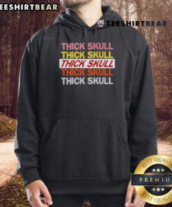 Stylish Top Thick Skull Raglan Hoodie featuring a unique skull design, perfect for casual wear and layering.