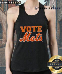 Stylish Top Vote Mets 2025 tank top featuring bold graphics, perfect for fans to show support at games and events.