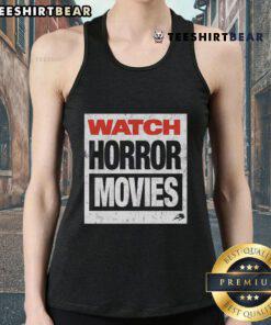 Stylish tank top featuring iconic horror movie designs, perfect for fans of top watch horror movies and casual wear.