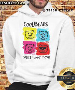 Alt Text: Awesome Cool Bears Collet Funny Movie Hoodie featuring playful bear graphics and a cozy design for movie lovers.