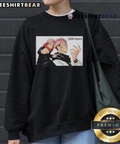 Awesome Heroes Inc. Jujutsu Kaisen sweatshirt featuring bold graphics and a stylish design for anime fans.