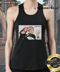 Awesome Heroes Inc. Jujutsu Kaisen tank top featuring vibrant anime graphics and stylish design for fans.