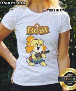 Awesome Isabelle Best Ladies Tee featuring a stylish design for women, perfect for casual wear and comfortable fashion.