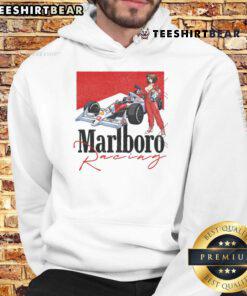 Awesome Marlboro Racing F1 MRLB 02 Racing Anime Hoodie featuring vibrant graphics and a stylish design for motorsport fans.