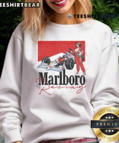 Awesome Marlboro Racing F1 MRLB-02 Racing Anime Sweatshirt featuring vibrant graphics and a stylish design for fans.