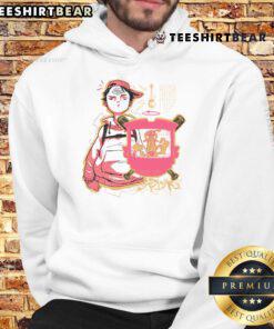 Alt Text: Awesome Naota Nandaba hoodie featuring Teenage Angst design from FLCL Fooly Cooly series, perfect for fans.