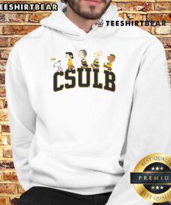 Awesome Snoopy and Peanuts Friends hoodie from CSULB Long Beach State, perfect for fans and cozy style.