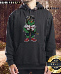Awesome Tactical BOS Wally On The X Hoodie displayed on a mannequin, showcasing its stylish design and functionality.