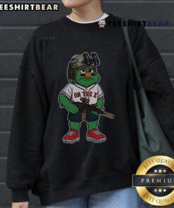 Awesome Tactical BOS Wally On The X Sweatshirt in black, featuring a stylish design perfect for outdoor enthusiasts.