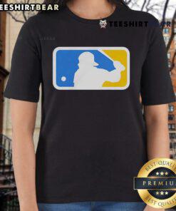 Awesome The Kid logo on a stylish baseball ladies tee, perfect for casual wear and sports enthusiasts.