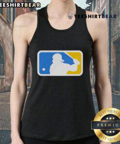 Awesome The Kid logo on a stylish baseball tank top, perfect for sports enthusiasts and fans of retro fashion.